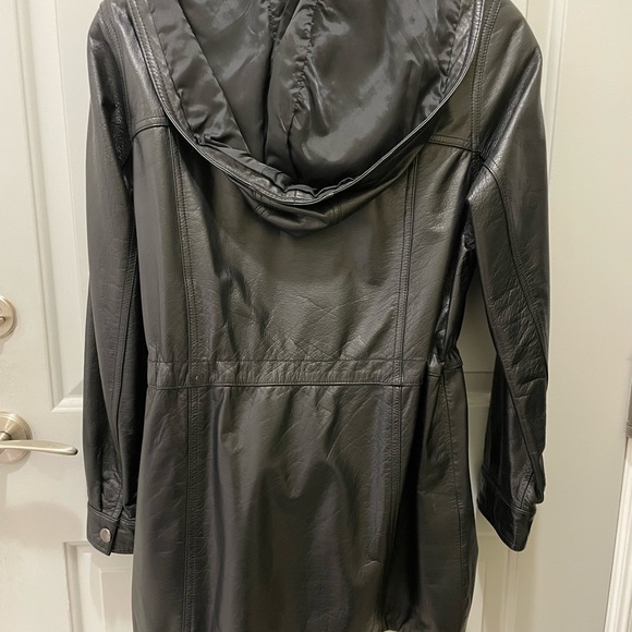 Leather Danier Coat - Picture 2 of 2